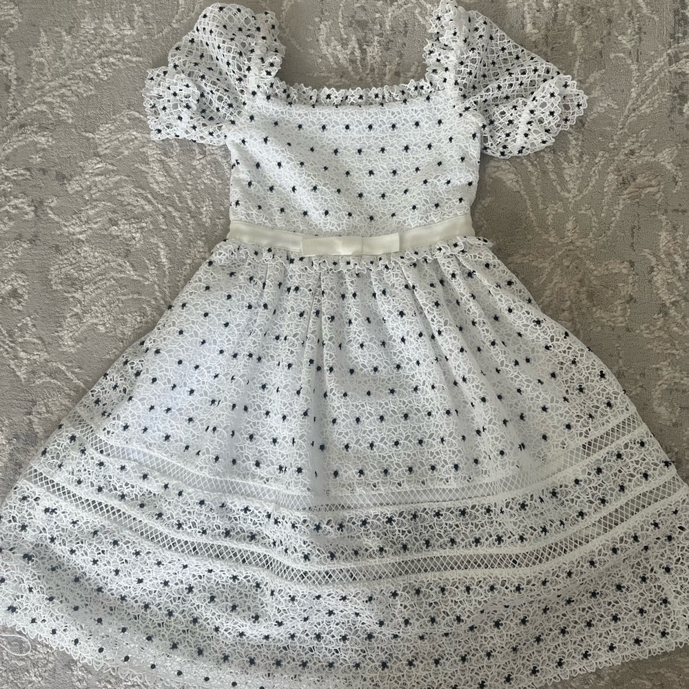 Self-portrait Little Girl Lace Dress.